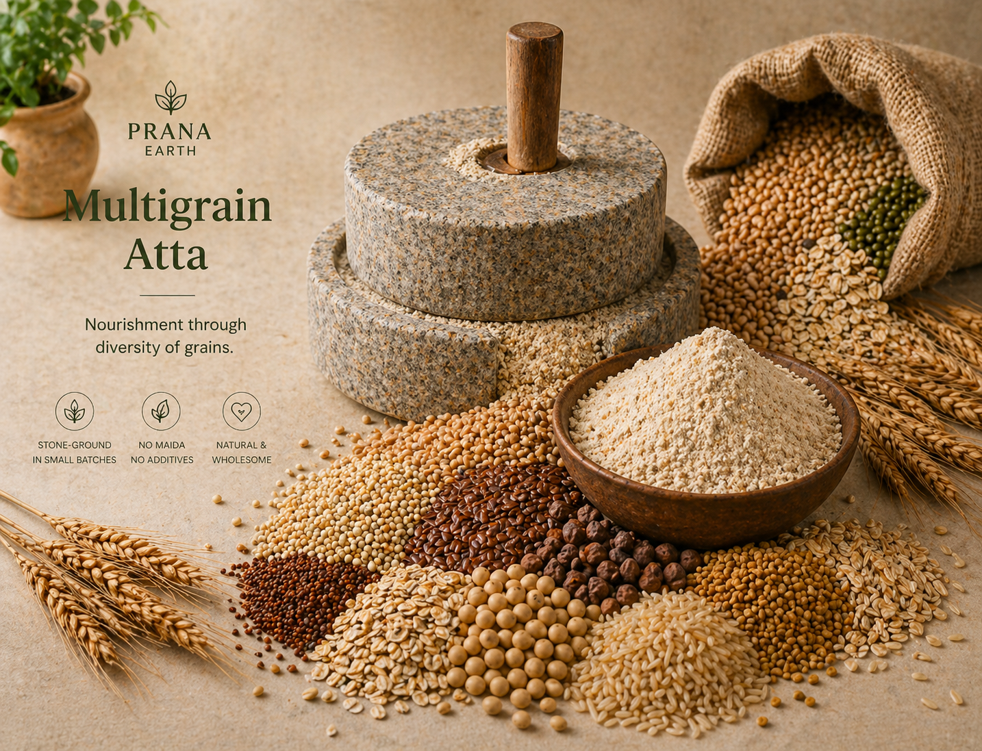 Multigrain Atta (Wholesome Blend • Stone-Ground)